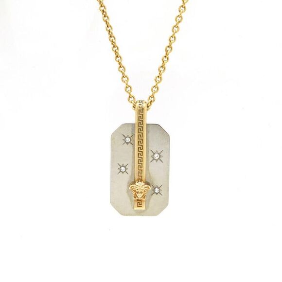 Pre Loved versace Men metallic | gold Necklaces - Picture 1 of 6